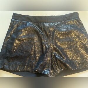 Beautiful “Tuxedo” Sequin Dress Shorts!